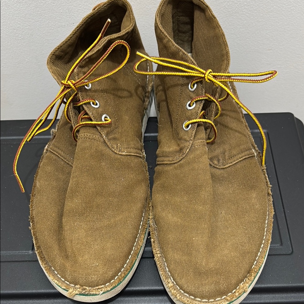 Timberland Men's Brown Canvas Boots